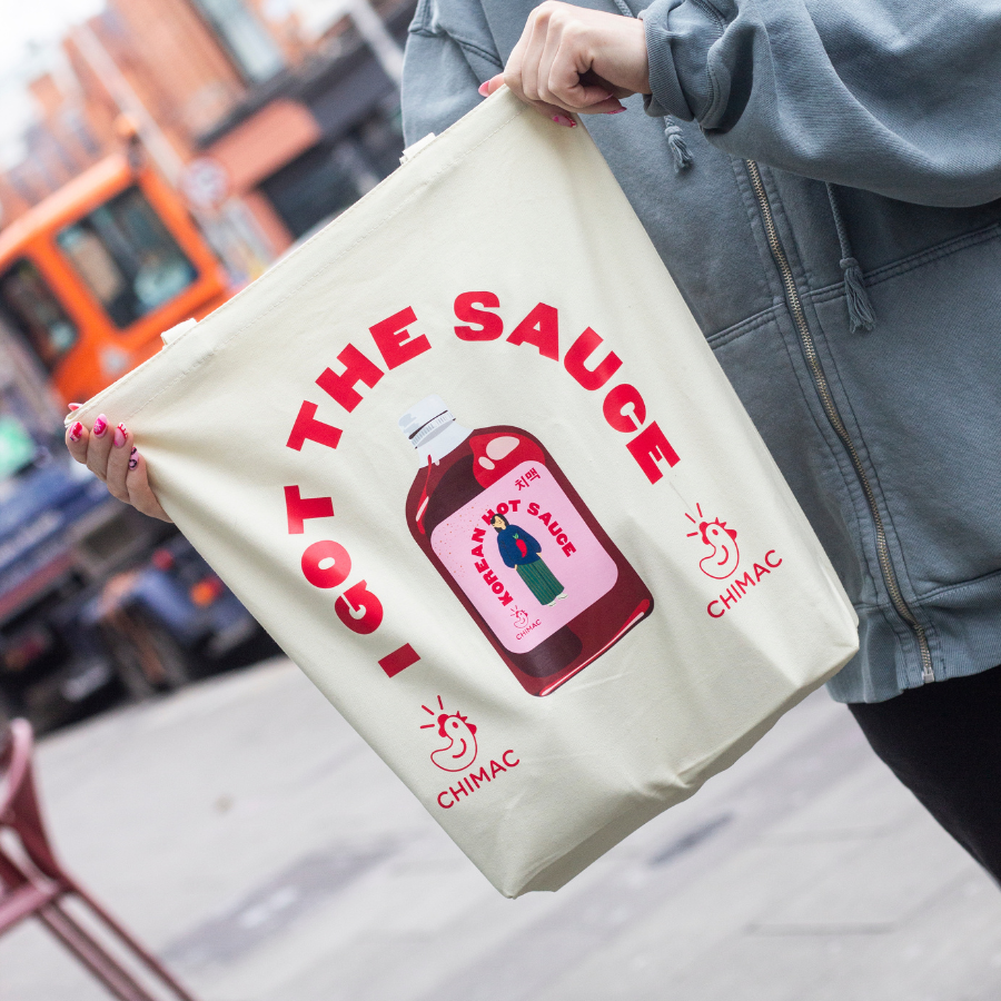 Chimac Korean Hot Sauce Tote